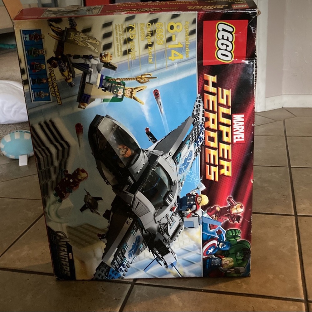 Lego Super Heroes Quinjet Aerial Battle 6869